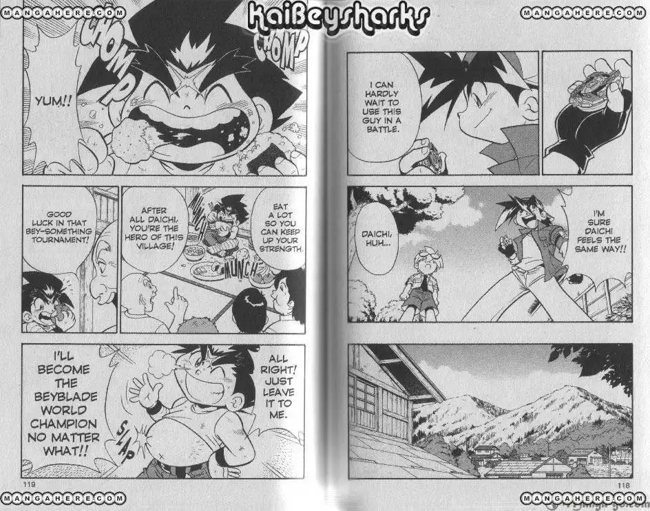 Bakuden Shoot Beyblade Chapter 12.4 3